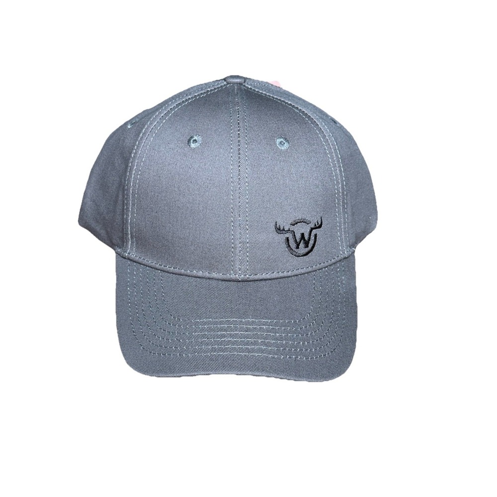 Moosejaw Littlecritter Hat Cap Outdoor Hiking Gray Sky Snap Back NWT